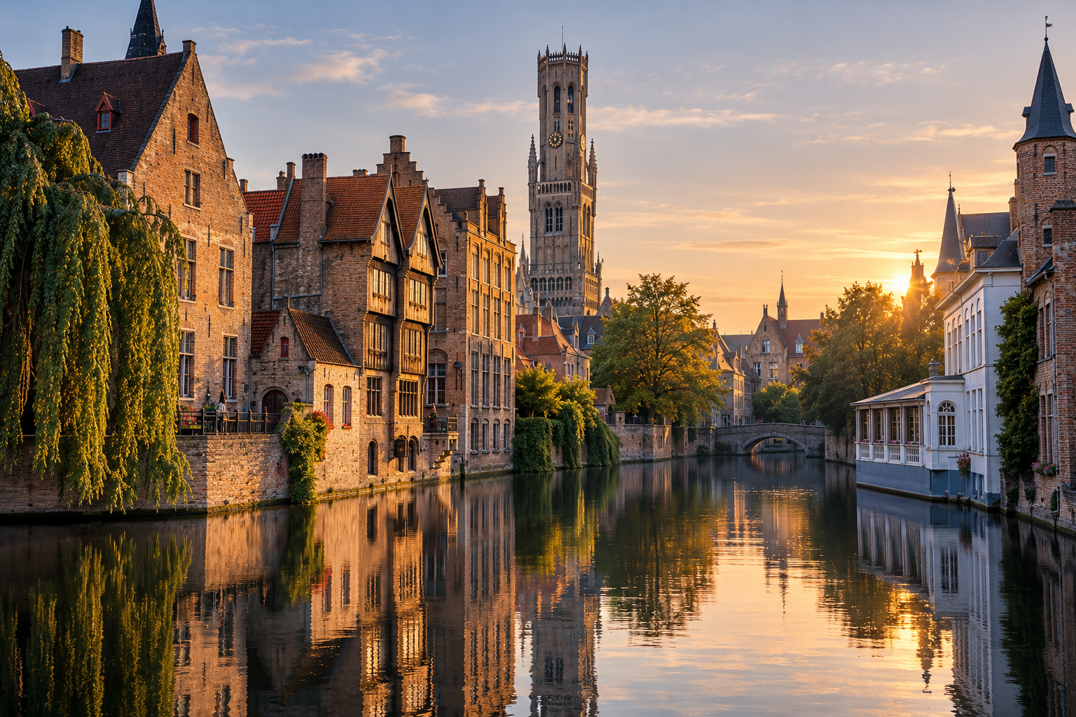 Chauffeur privé entre Bruxelles et Bruges