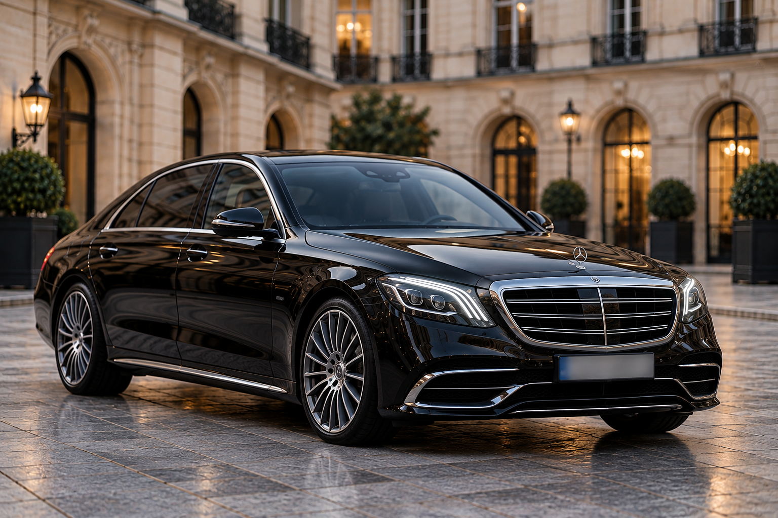 Catégorie First Class et VIP, Mercedes-Benz Classe S ou BMW Série 7