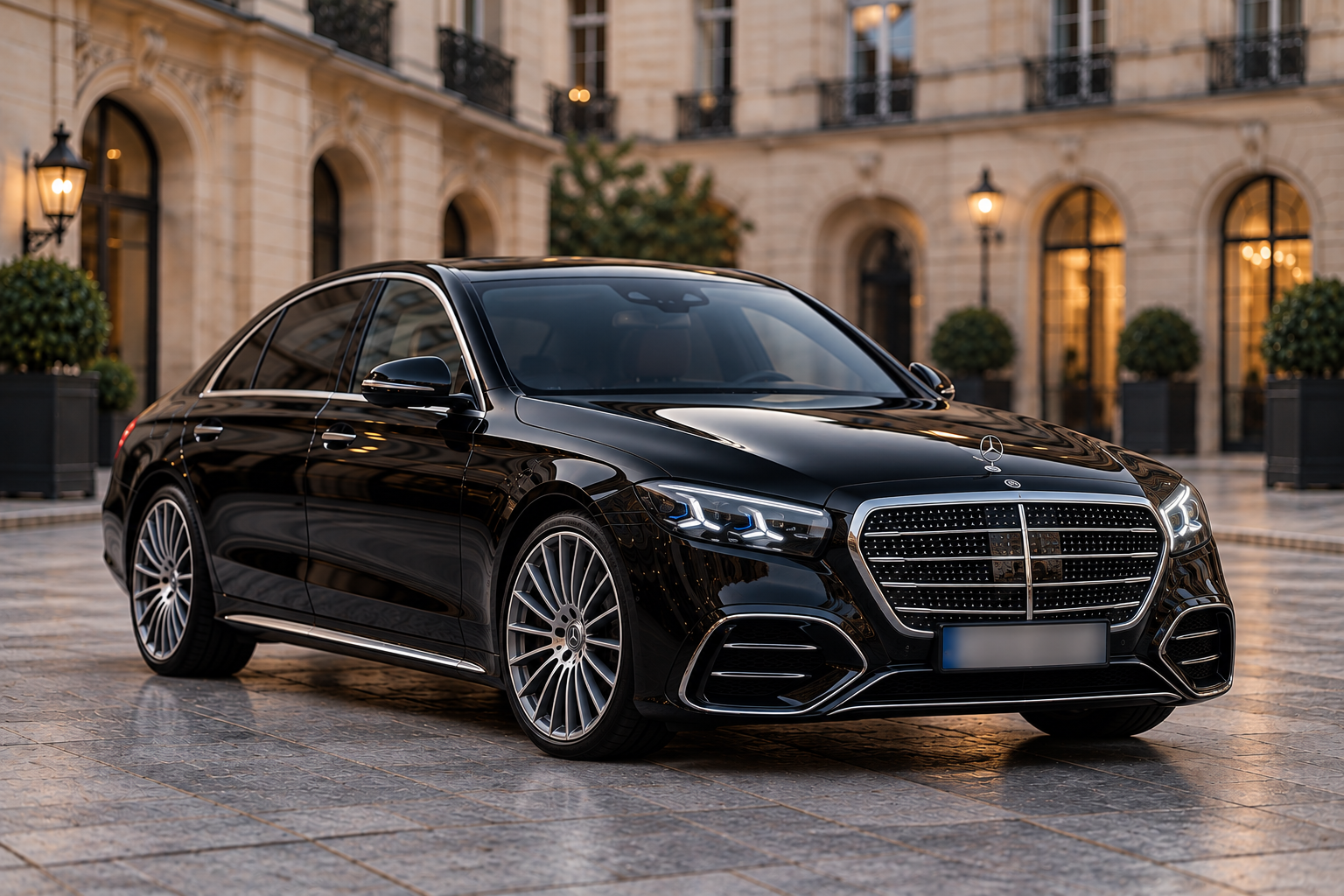 Catégorie First Class et VIP, Mercedes-Benz Classe S ou BMW Série 7